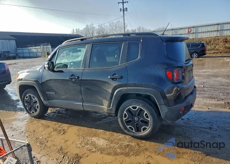 2016 Jeep Renegade Trailhawk from USA, damaged, VIN ZACCJBCTXGPD39395